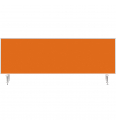 Tischtrennwand VarioPin 1116044 1.600x500mm orange