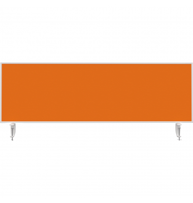 magnetoplan Tischtrennwand VarioPin 1116044 1.600x500mm orange