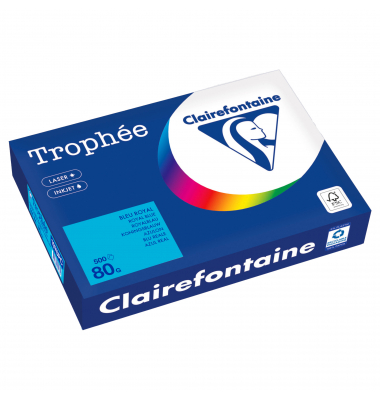 Kopierpapier Trophee 1976PC royalblau A4 80g Kopierpapier Trophee 1976PC royalblau A4 80g