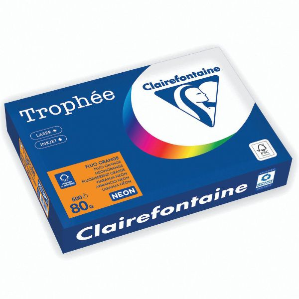 3329680002577 - Kopierpapier Trophee 2978PC orange A4 80g 500 Blatt 3329680002577 500 Blatt