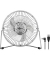 USB-Ventilator 62062 1-stufig silber