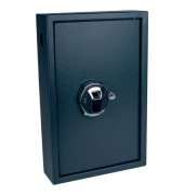 Schlüsselkasten Tresor 8006847, für 50 Schlüssel, dunkelgrau