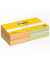 Haftnotizen 2028-OCPPX2, Notes Promotion, 76x76mm, farbig sortiert (orange/pink/blau/gr&uuml;n), quadratisch