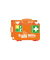 Erste-Hilfe-Kasten Quick-CD Kinder Joker ohne DIN orange