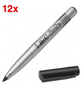 Permanentmarker ECOlutions Öko, 8209022, Pack, schwarz, 1mm Rundspitze