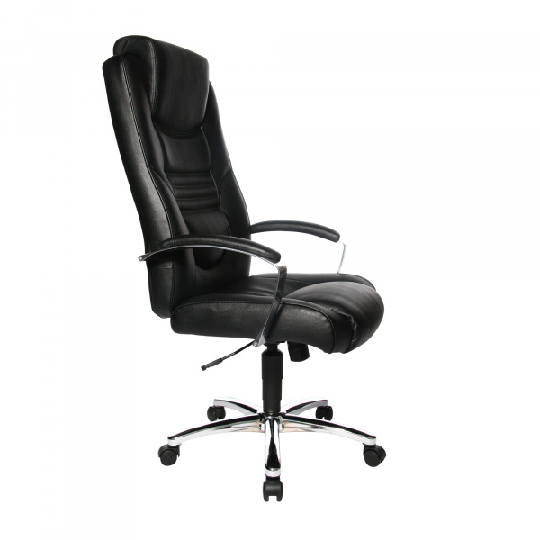 4014296025087 - Bürodrehstuhl Soft Lux schwarz mit Armlehnen bis 110kg 4014296025087 Topstar