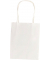 Tragetaschen 21200 S, allgemein, mit gedrehtem Papiertragegriff, uni, 12,5cm x 15cm