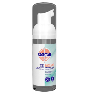 SAGROTAN TO GO Händedesinfektionsmittel 50,0 ml