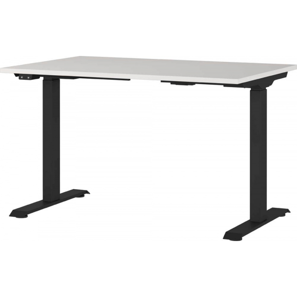 4005949790636 - Sitz-Steh-Schreibtisch JET 7907-581 elektrisch höhenverstellbar 120x80cm (BxT) rechteckig lichtgrau Schwarz 4005949790636 4005949790636 - Sitz-Steh-Schreibtisch JET 7907-581 elektrisch höhenverstellbar 120x80cm (BxT) rechteckig lichtgrau Schwarz 4005949790636