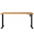Sitz-Steh-Schreibtisch Profi 3.0, elektrisch höhenverstellbar, 71-119cm (H), 160x80cm (BxT), rechteckig, grandson-eiche / schwar