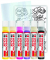 Prinzessin Fenstermalfarben farbsortiert 6 x 25,0 ml