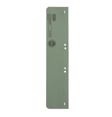 Ösenschmalhefter 26450GN, A4 grün ohne Vorderdeckel, Karton, Metall 250g
