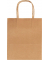 Geschenktasche 21810 M, allgemein, mit gedrehtem Papiertragegriff, kein Motiv, 18cm x 21cm