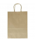 Geschenktasche 21810 M, allgemein, mit gedrehtem Papiertragegriff, kein Motiv, 18cm x 21cm