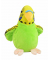 Wellensittich Kuscheltier