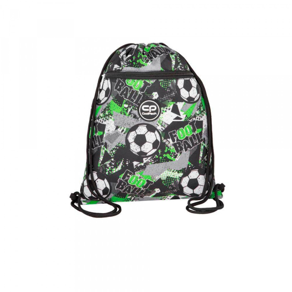 5903686325106 - Turnbeutel Lets gol! Kunstfaser schwarz grün 5903686325106 CoolPack 5903686325106 - Turnbeutel Lets gol! Kunstfaser schwarz grün 5903686325106 CoolPack