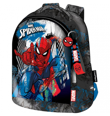 Rucksack Kunststoff schwarz, rot