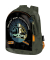 Rucksack Kunststoff schwarz, orange