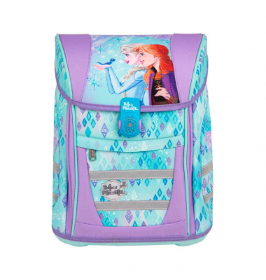 Schulranzen Stoff blau, lila Schulranzen Stoff blau, lila