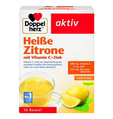 Doppelherz Heiße Zitrone Vitamin C +Zink