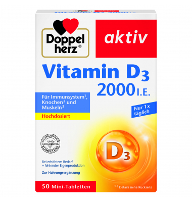 Doppelherz Vitamin D 2000 I.E.