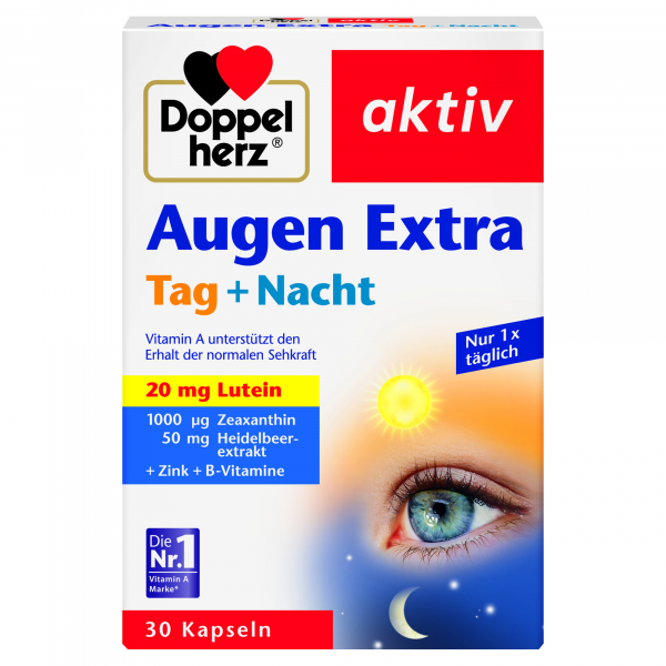 4009932138382 - Doppelherz Augen Extra Tag + Nacht 30St 4009932138382 GmbH & Co KG 30 Stück 4009932138382 - Doppelherz Augen Extra Tag + Nacht 30St 4009932138382 GmbH & Co KG 30 Stück