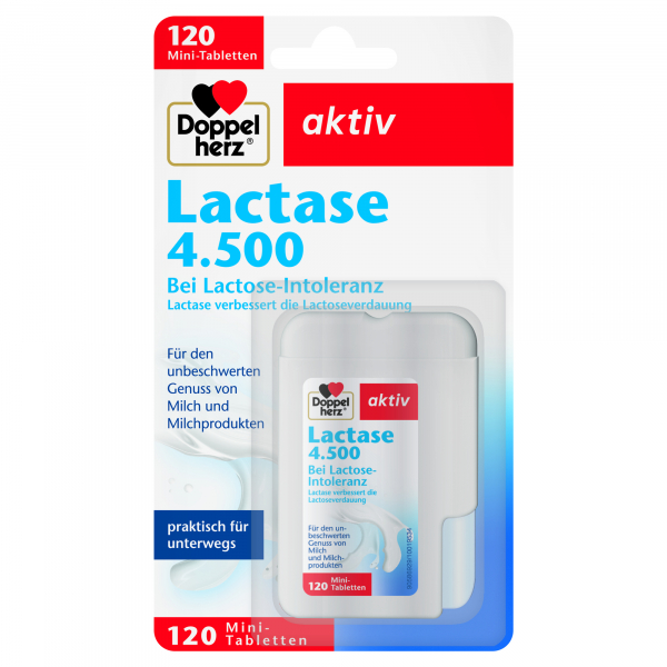 4009932001877 - Doppelherz Lactase 4500 120St 4009932001877 120 Stück 4009932001877 - Doppelherz Lactase 4500 120St 4009932001877 120 Stück
