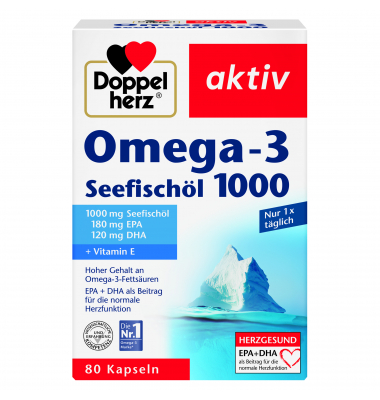 Doppelherz Omega-3 Seefischöl