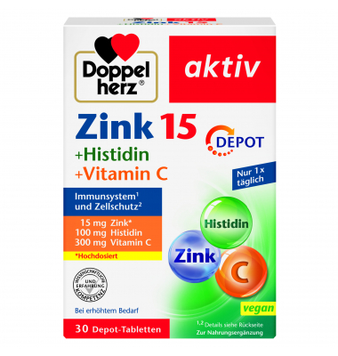 Doppelherz Zink +Histidin Depot