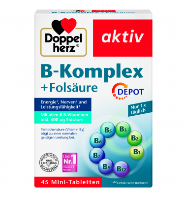 Doppelherz B-Komplex +Folsäure