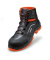 Sicherheitsschuhe uvex 2 xenova, S3, SRC, ESD, Unisex, schwarz/rot, Größe 45