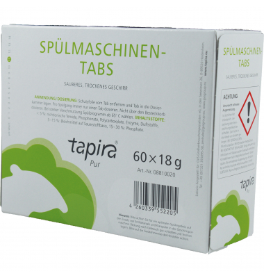 Spülmaschinentabs mit Kalk- blocker und Glasschutz (ehem. Zack)