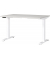 Sitz-Steh-Schreibtisch JET, elektrisch höhenverstellbar, 72-120cm (H), 120x80cm (BxT), rechteckig, lichtgrau / weiß