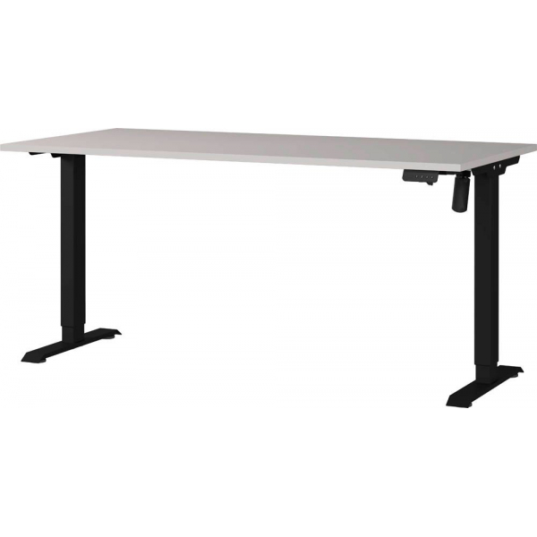 4005949802476 - Sitz-Steh-Schreibtisch Boras 8024-630 elektrisch höhenverstellbar 160x80cm (BxT) rechteckig kaschmir Schwarz 400594980247 4005949802476 - Sitz-Steh-Schreibtisch Boras 8024-630 elektrisch höhenverstellbar 160x80cm (BxT) rechteckig kaschmir Schwarz 400594980247