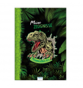Zeugnismappe 80824N, Motiv "Dino", A4, mit 10 Hüllen