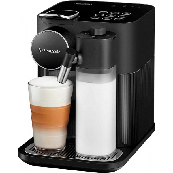 8004399024366 - DeLonghi EN640B Gran Lattissima 132193539 Kapselmaschine Schwarz Vollautomatische Reinigung des Milchkreislaufs mit Milchbehälter mit Milchaufschäumdüse