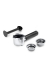 Espressomaschine Dedica Style EC685.W EC685.W, silber, 1300 Watt, 1-2 Tassen pro Br&uuml;hvorgang