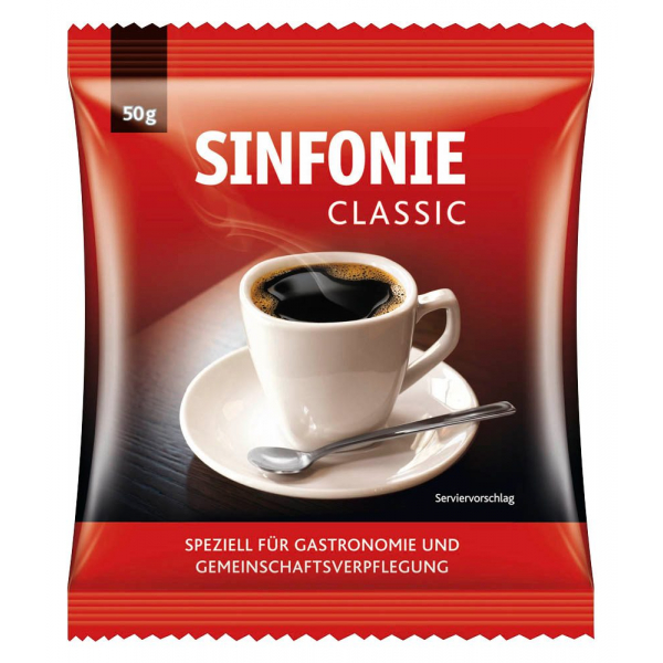 8711000508398 - Kaffee Sinfonie Classic 4031756 60x 50g gemahlen in Portionsbeuteln 8711000508398 3 Kilogramm 8711000508398 - Kaffee Sinfonie Classic 4031756 60x 50g gemahlen in Portionsbeuteln 8711000508398 3 Kilogramm