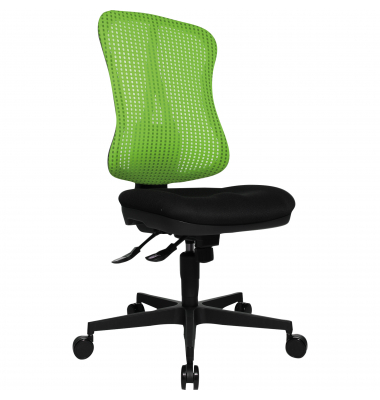 Bürodrehstuhl Head Point SY, schwarz/grün, bis 110kg