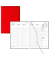 Buchkalender 942-2-266, rot, 1 Woche / 2 Seiten, 14,5x20,5cm (A5), 2025