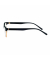 Lesebrille Palermo, F4562320, +2,5, schwarz/gold