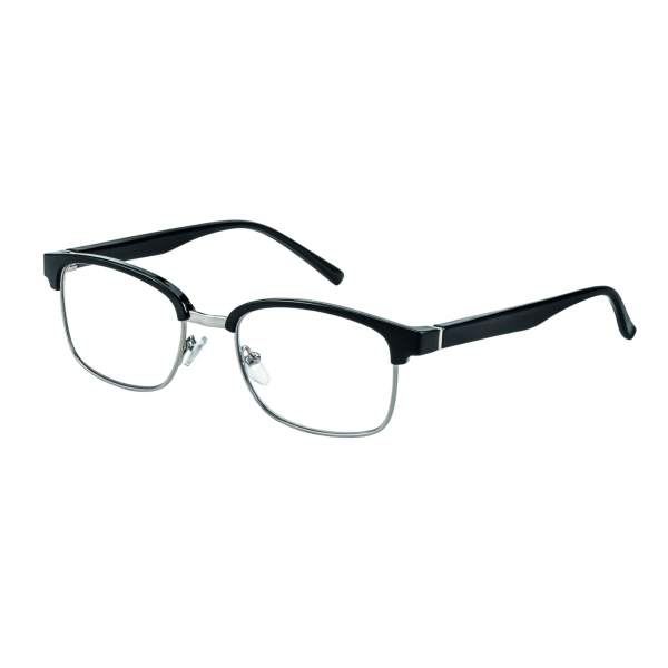 FILTRAL Blaulichtfilter Lesebrille/Anti-Blaulicht Lesehilfe für Smartphone, Tablet & PC/Schwarz-silber, +1,50 dpt., F4563310