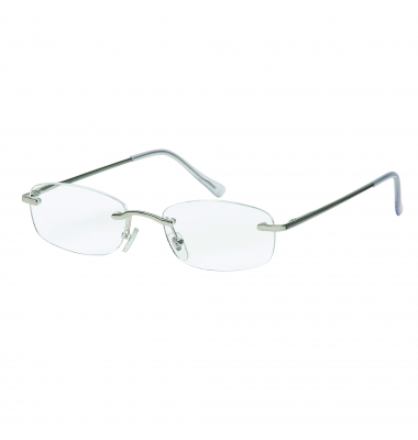 Lesebrille Hamburg, F4538426, +2,0, silber
