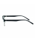 Lesebrille Palermo F4563480 schwarz/silber +2,0 Dioptrien