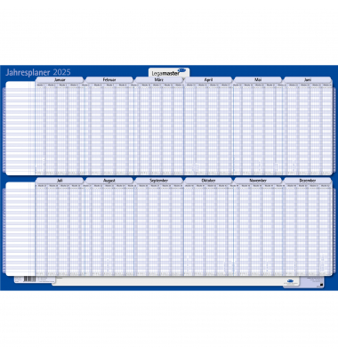 Plakatkalender 7-423221-25, 12 Monate / 1 Seite, 90x60cm (BxH), 2026