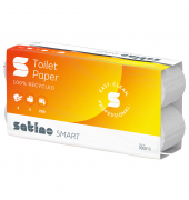 Toilettenpapier Satino Smart 060610, 2-lagig, weiß, 250 Blatt / Rolle,