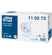 Toilettenpapier T1 Premium Soft Jumbo, ohne, 110273, 2-lagig, wei&szlig;, 1800 Blatt / Rolle,