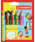 Buntstifte-Set STABILO woody 3 in 1 duo Etui 882/05-2, farbig sortiert, rund, Packung
