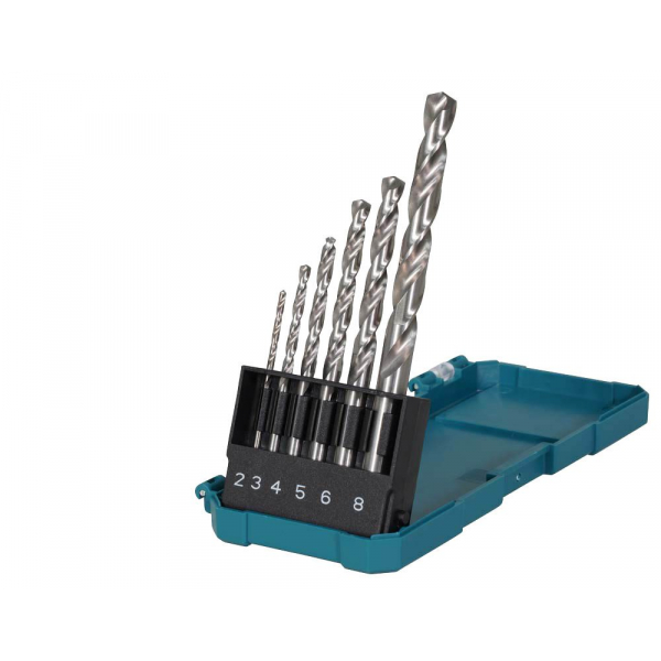 0197050351401 - D-78346 HSS-GS 6-teilig Metallbohrer-Set 6-teilig 0197050351401 makita 0197050351401 - D-78346 HSS-GS 6-teilig Metallbohrer-Set 6-teilig 0197050351401 makita
