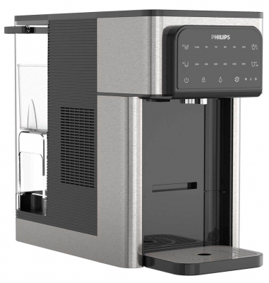 Wasserspender All-in-One-Wasserstation schwarz 2,8 l 2200 W